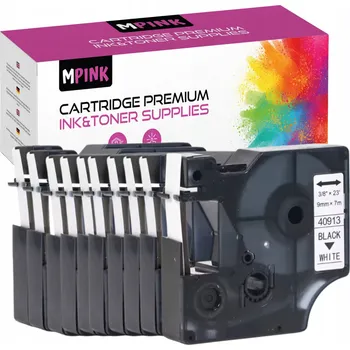 Pásek do tiskárny 10x Páska do DYMO D1 7m 9mm MODEL 40913 Velmi Kvalitní PÁSKA