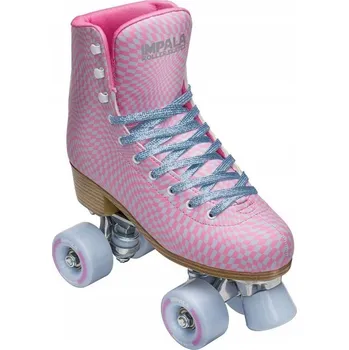 Kolečkové brusle IMPALA KOLEČKOVÉ BRUSLE ROLLER SKATES Wavy Check 38