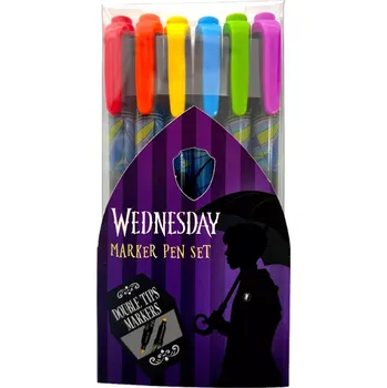 Zvýrazňovač Sada zvýrazňovačů Wednesday – 5 barev