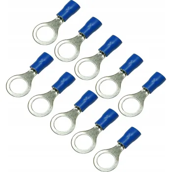 Kabelové oko 10x Izolované kabelové oko KOE 2,5 mm M8