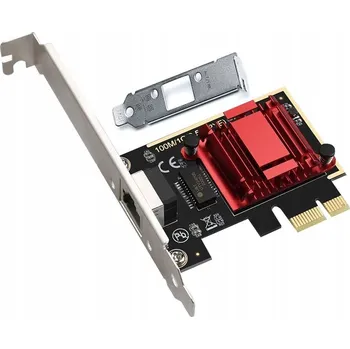 Síťová karta Síťová karta PCIe 2.5G/100 Mbps PCI Express Gigabit Ethernet RJ45 LAN