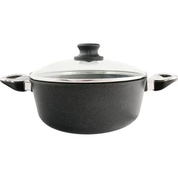 Hrnec Titanový hrnec 24 cm s poklicí 10 cm vysoký BAF Gigant new line