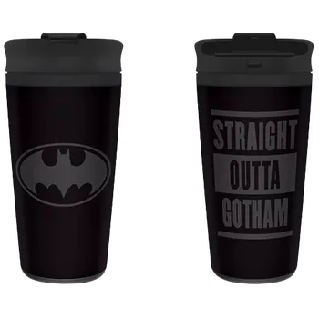 Termohrnek Pyramid International Cestovní hrnek Batman Straight Outta Gotham 425 ml