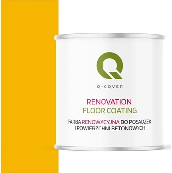 univerzální barva BARVA PRO RENOVACI PODLAH Z BETONU GARÁŽ ŽLUTÁ KADMIOVÁ RAL 1021 POLOMAT 2,5L