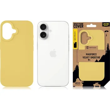 Pouzdro na mobilní telefon Zadní kryt Tactical MagForce Velvet Smoothie pro Apple iPhone 16, banana