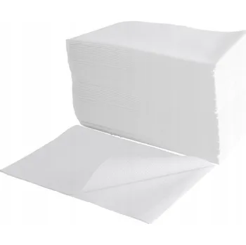 Ručník Hladký ručník z netkané textilie soft 70x40 cm, 100 ks