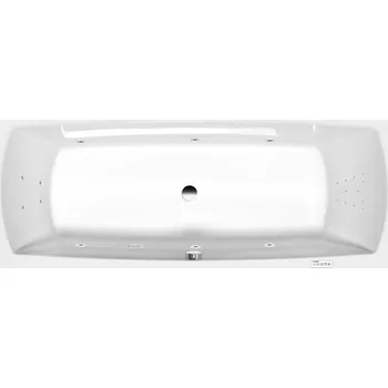 Vana Polysan LILY hydromasážní vana, 170x70x39cm, Highline Hydro, chrom, 72230.5010