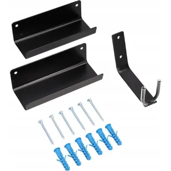 Věšák Držák na kolo na zeď, 3dílný + šrouby