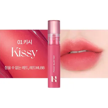 Rtěnka Holika Holika Foggy Blur Tint 01 Kissy Tint na rty Rtěnka 4 g