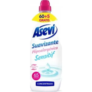 Aviváž Asevi Suavizante Sensitif 1.5L 65 praní - tekutá aviváž - Španělsko
