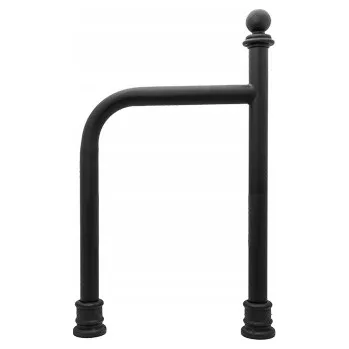 stojan na kolo Retro stojan na kolo, pozinkovaný, litinový vzhled, 60 cm, průměr trubky 60,3 mm