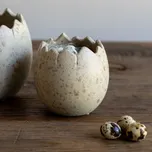 Storefactory Keramický obal na květiny Lyckeby Brown Ø 10 cm