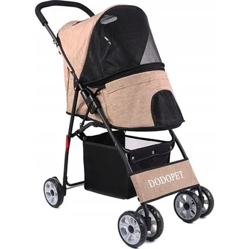 Kočárek SPORTOVNÍ KOČÁREK Skládací Přepravka pro psa kočku 15 kg L