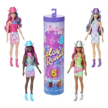 Panenka Barbie Color Reveal Barbie disco hvězda JCP01 TV