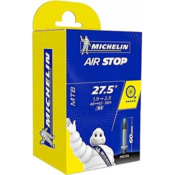 Duše na kolo Michelin Airstop duše na kolo, černá, 27,5" 48/62-584, SV 60 mm