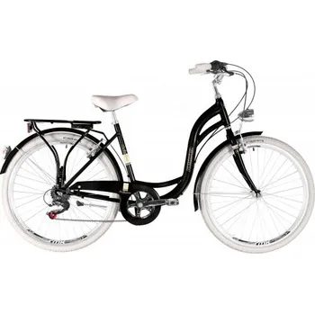 Městské kolo Kenzel Retro kolo Bellissima Royal 6spd 28" 2025 černo-béžové