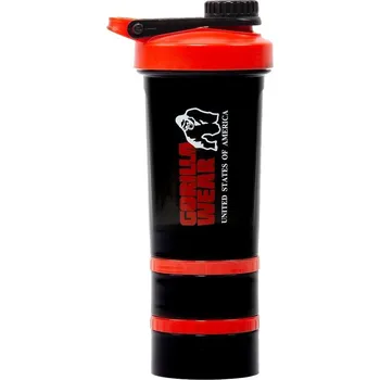 Shaker Šejkr Gorilla Wear 500 ml červený