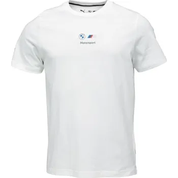 Pánské triko Puma BMW M MOTORSPORT GRAPHIC TEE 2 XXL Bílá, Černá