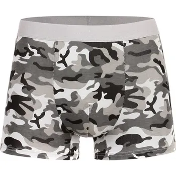 Boxerky Glara Pánské maskáčové bavlněné boxerky 261059