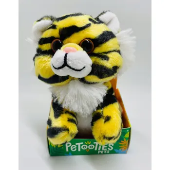 plyšák Plyšová Hračka PETOOTIES PETS Tygr Baron 10 cm