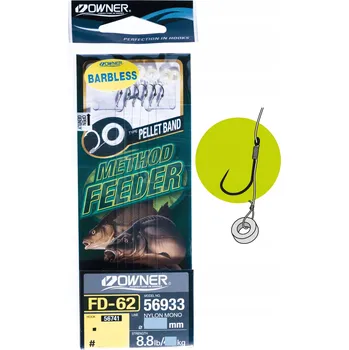 Spodní Háčky s návazcem Owner FD62 6 ks