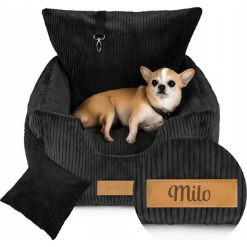 Obraz Autosedačka pro psa DOGESTE černá S, s možností praní