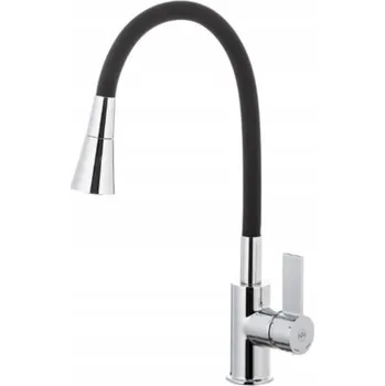 Vodovodní baterie Stojánková kuchyňská baterie KFA Armatura Rumba Duo černá