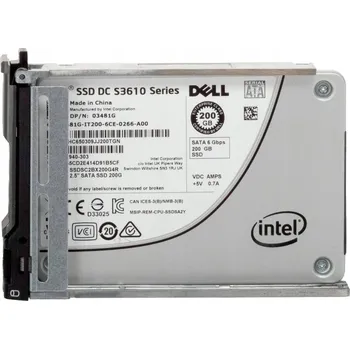 Interní pevný disk DELL 03481G 200GB SATA III 2.5'' MLC SSDSC2BX200G4R