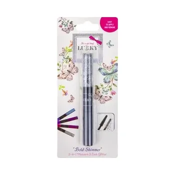 Řasenka 2v1 Řasenka a třpytky na řasy Lukky