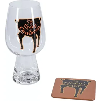 Sklenice Sklenice táckem Harry Potter Děravý kotel 550 ml
