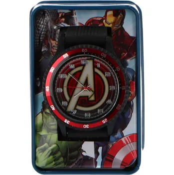 Hodinky Dětské analogové hodinky na ruku Avengers 4