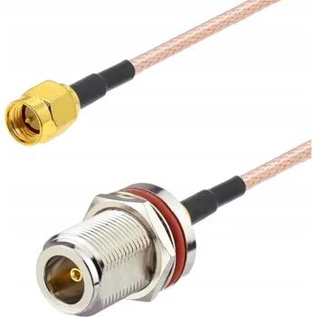 Elektrická zásuvka Propojovací kabel N zásuvka BH / SMA konektor RG316 1m