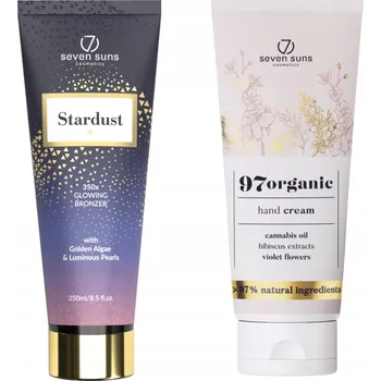Péče o ruce 7suns Stardust Bronzer Rozjasňující 250 ml + Krém na ruce 75 Ml