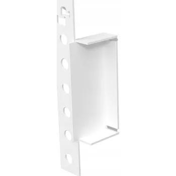 Vrták PVC záslepky do profilů pro fasádní lišty 50x20mm Bílé