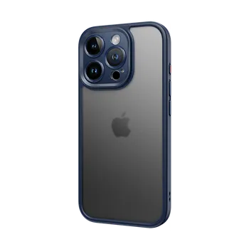 Pouzdro na mobilní telefon Zadní kryt Rock Guard Touch Matte Series pro iPhone 16 Pro Max modrý