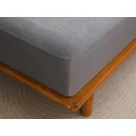 XPOSE® Froté chránič matrace Exclusive - šedý 200x220 cm, Froté + Prodloužená možnost vrácení zboží do 50 dnů