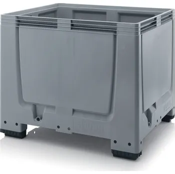 Dílenský regál Paletový bigbox plný 120x100x100, 4 nohy + doprava zdarma