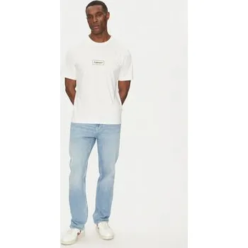 Oblečení a móda Jack & Jones T-Shirt Split 12273182 Bílá Regular Fit XL