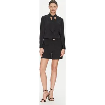 Dámské oblečení Marciano Guess Šortky z materiálu 5GGD19 7311A Černá Regular Fit 38