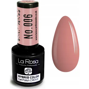Lak na nehty Hybridní lak barevný lak La Rosa Dusty Pink 9 ml