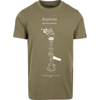 Depresso Tee - olive M