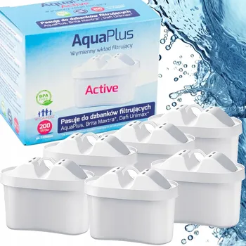 vodní filtr Filtrační patrona do konvice AquaPlus Active 6 ks
