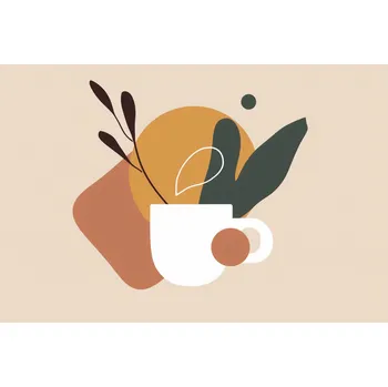 Plakát Plakát Ranní Káva bez rámu 91,5 x 61 cm