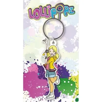 Lollipopz klíčenka žlutá