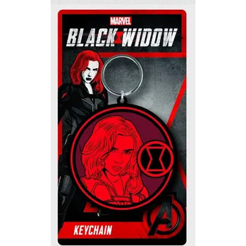 Gumová klíčenka MARVEL Black Widow
