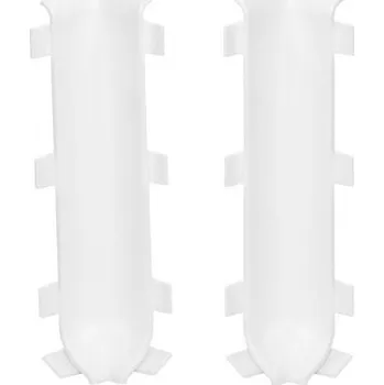 Podlahová lišta Vnitřní roh Cezar PVC 1 x 80 délka 1 cm bílý