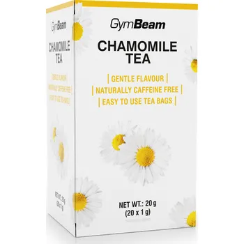 Anabolizér GymBeam Chamomile tea 20 x 1 g