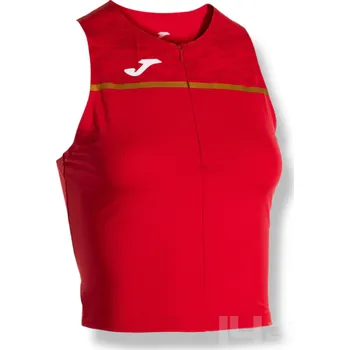 Běžecké oblečení Dámský top JOMA RECORD PRO, barva červená, velikost XL