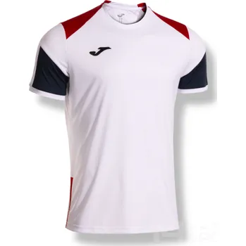 Fotbal Dres JOMA DANUBIO IV, barva bílá - červená - tmavě modrá, velikost 3XL