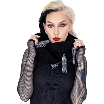 Šála šála HEARTLESS - HEXED - BLACK